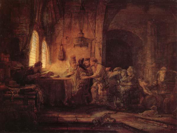 REMBRANDT Harmenszoon van Rijn The Parable of the Laborers in the Vineard